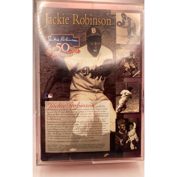 JACKIE ROBINSON WHEATIES 1997 UNOPENED FULL SIZE BOX WITH PROTECTOR CASE - Picture 3 of 8